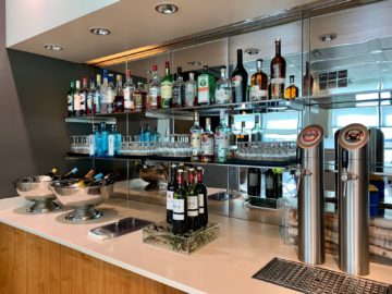 lufthansa senator lounge frankfurt c16 buffet getraenke