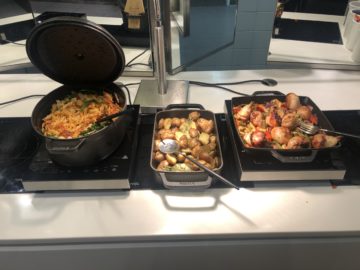 lufthansa senator lounge muenchen g24 kartoffeln pasta fleisch