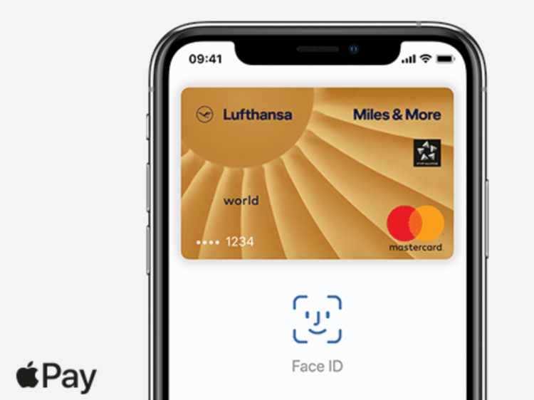miles and more kreditkarte apple pay