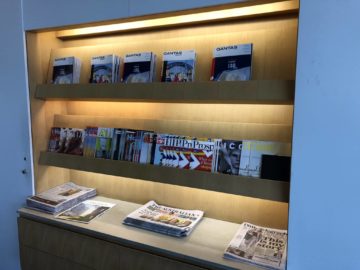 qantas international business lounge sydney zeitschriften