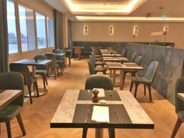qantas london lounge londonheathrow essbereich erdgeschoss