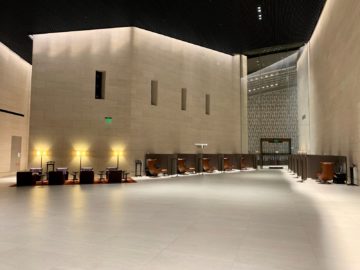 qatar airways al safwa first class lounge doha lobby 2