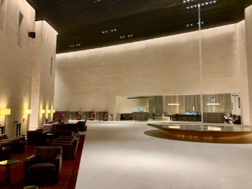 qatar airways al safwa first class lounge doha lobby 5