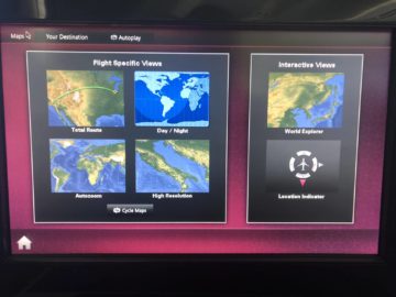 qatar airways business class a380 interaktive maps
