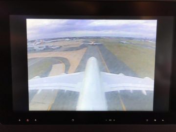 qatar airways business class a380 kamera rear