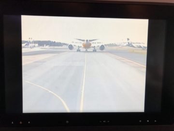 qatar airways business class a380 vorderkamera