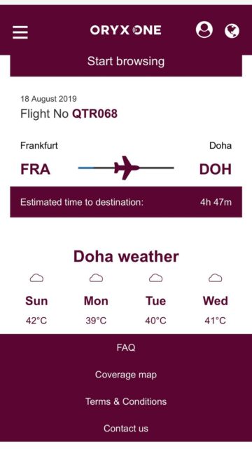 qatar airways first class a380 internet 6