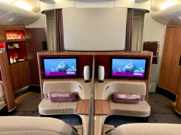 qatar airways first class a380 kabine 1