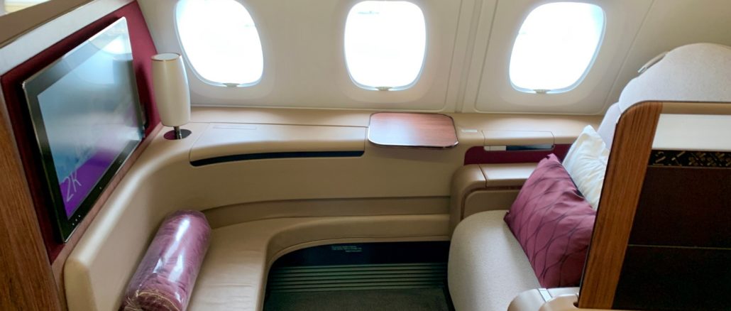 qatar airways first class a380 sitz 1