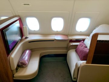 qatar airways first class a380 sitz 1