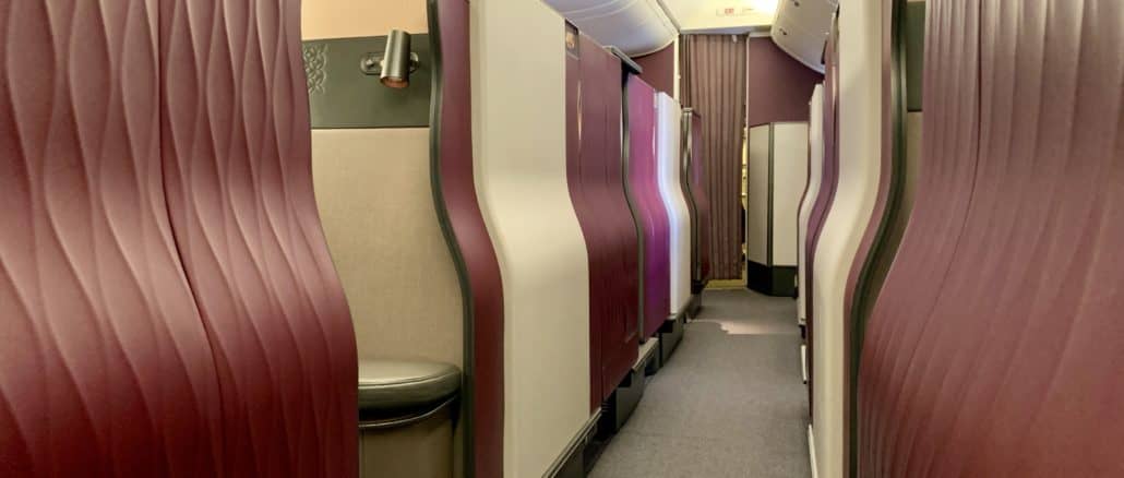 qatar airways qsuite boeing 777 300er kabine 2