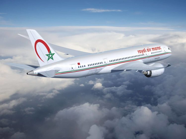 royal air maroc b787 dreamliner