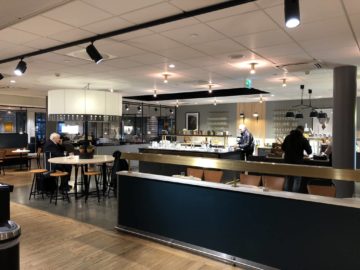 sas gold lounge oslo gardermoen blick in die lounge