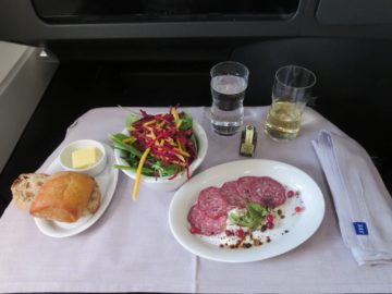 sas business class a340 essen 1