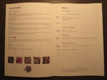 sas business class a340 menuekarte 4