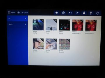 sas business class a340 musik