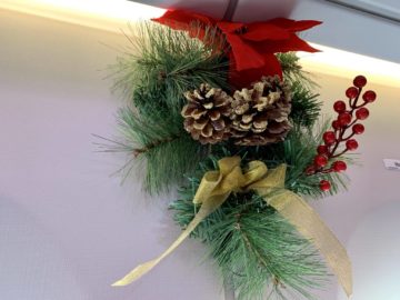 singapore airlines business class a350 900ulr weihnachtsdeko 1