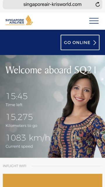 singapore airlines business class a350 900ulr wifi 1