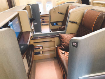 singapore airlines first class 777 300er kabine 4