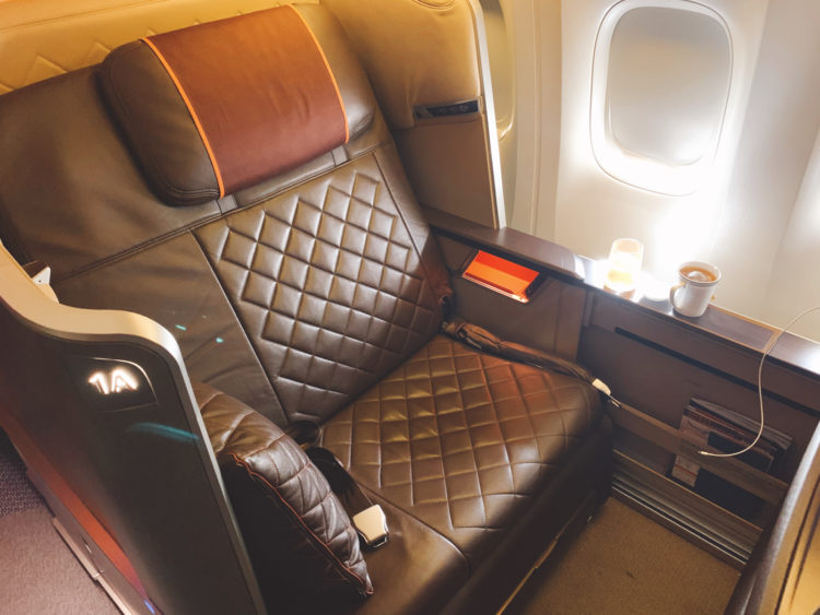 singapore airlines first class 777 300er sitz 4