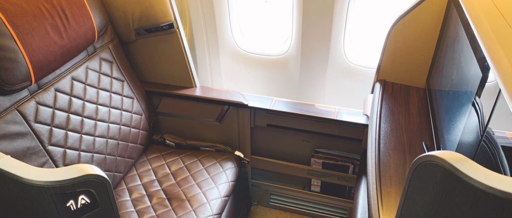 singapore airlines first class 777 300er sitz 5