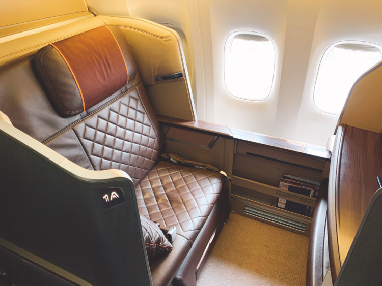 singapore airlines first class 777 300er sitz 6