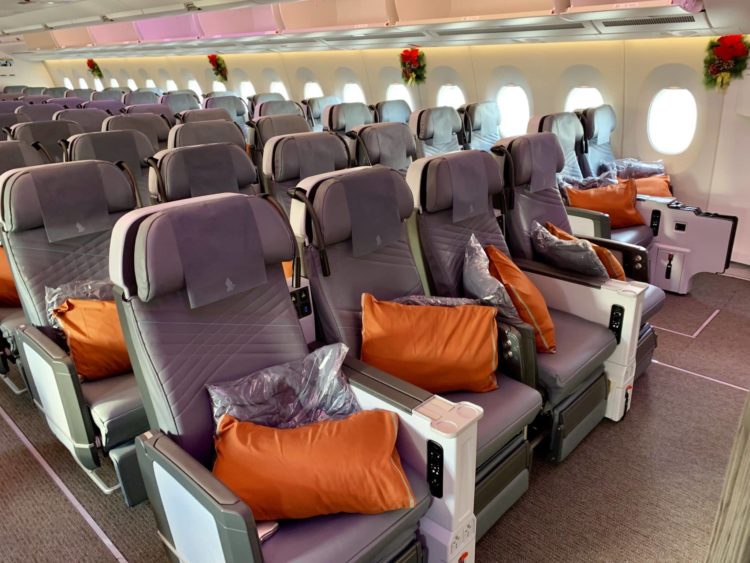 singapore airlines premium economy class a350 900ulr 3