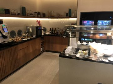 singapore airlines silverkris lounge brisbane buffet bereich