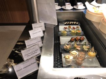 singapore airlines silverkris lounge brisbane sushi