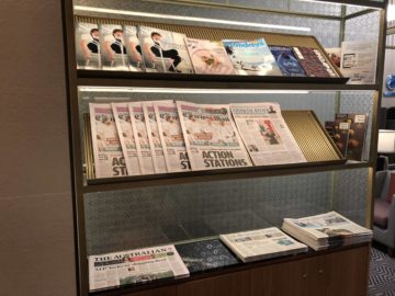 singapore airlines silverkris lounge brisbane zeitungen