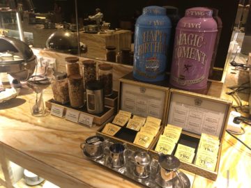 singapore airlines silverkris lounge terminal 2 tee snacks