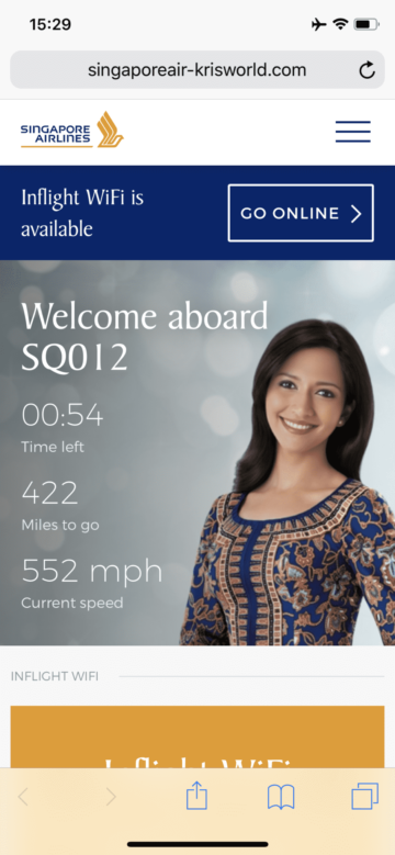 singapore airlines first class 777 internetkosten