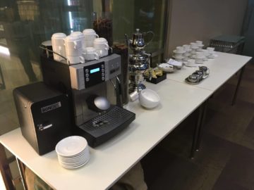 singapore krisflyer gold lounge terminal3 kaffeemaschine