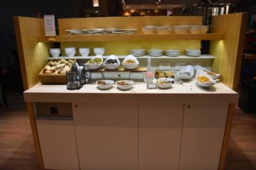 Snacks am Hauptbuffet