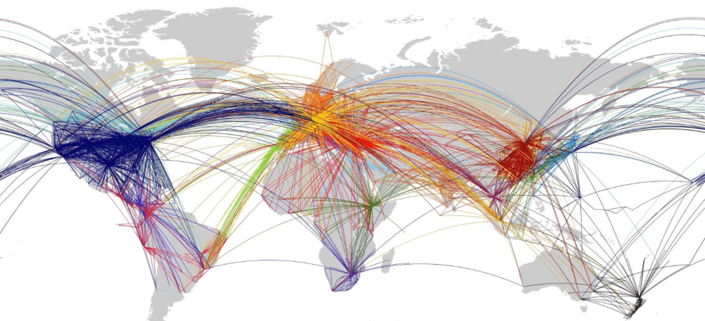 star alliance routen alle airlines