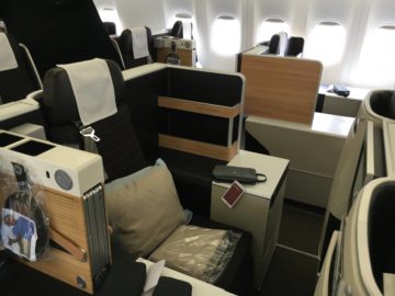 swiss business class 777 300er kabine 1