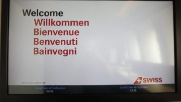 swiss first class boeing 777 300er entertainment system 1