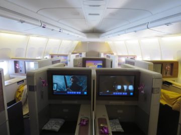 thai airways first class boeing 747 kabine 3