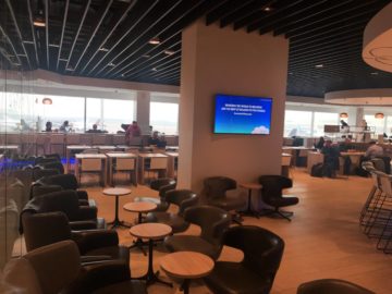 the loft by brussels airlines blick in die lounge links