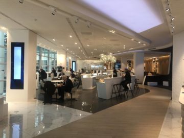 the loft by brussels airlines blick in die lounge rechts