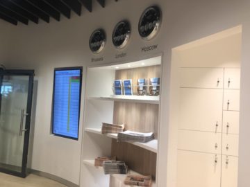 the loft by brussels airlines empfangsbereich zeitschriften