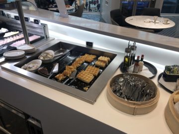 the loft by brussels airlines waffeln nachtisch