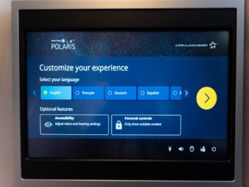 united airlines business class boeing 787 10 auswahl sprache 1