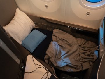united airlines business class boeing 787 10 sitz zum bett 1