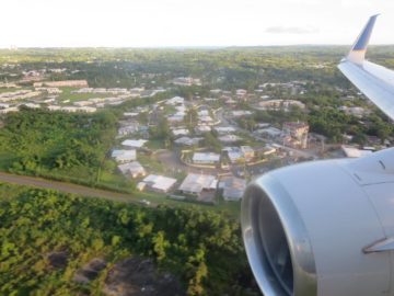 united island hopper landeanflug guam 5