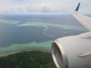 united island hopper landeanflug pohnpei 2
