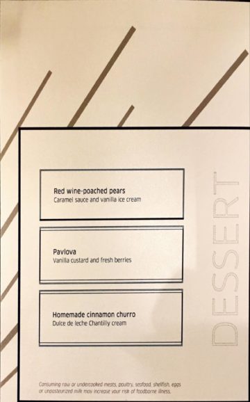 united polaris lounge los angeles dining room menu 6 1