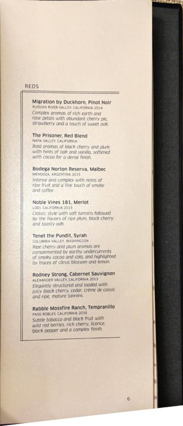 united polaris lounge los angeles getraenke karte 3