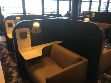 united polaris lounge los angeles kabine 1