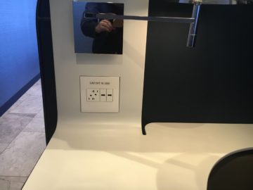 united polaris lounge los angeles kabine 3